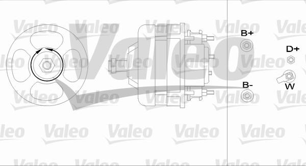 Valeo 436377 - Alternator autospares.lv