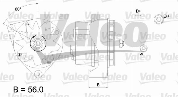 Valeo 436289 - Alternator autospares.lv