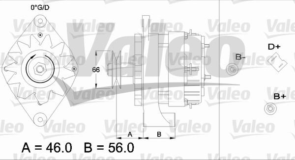 Valeo 433417 - Alternator autospares.lv