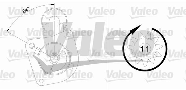 Valeo 433328 - Starter autospares.lv