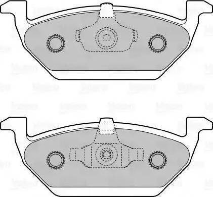 Intelli D137E - Brake Pad Set, disc brake autospares.lv