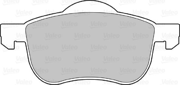 Valeo 598479 - Brake Pad Set, disc brake autospares.lv