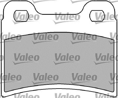 Valeo 598692 - Brake Pad Set, disc brake autospares.lv