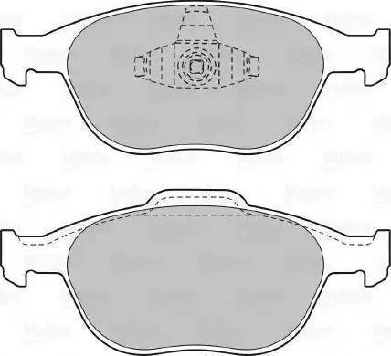 Remsa 98400 - Brake Pad Set, disc brake autospares.lv