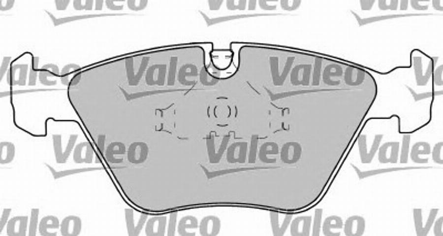 Valeo 597330 - Brake Pad Set, disc brake autospares.lv