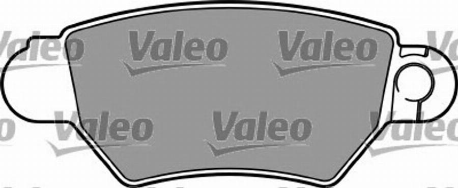 Valeo 597279 - Brake Pad Set, disc brake autospares.lv