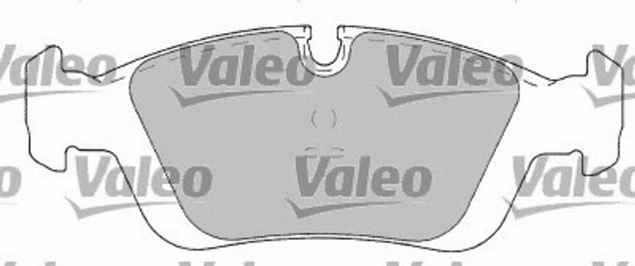 Valeo 597275 - Brake Pad Set, disc brake autospares.lv