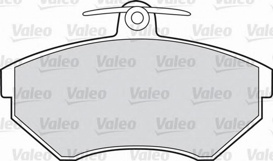 Valeo 540971 - Brake Pad Set, disc brake autospares.lv