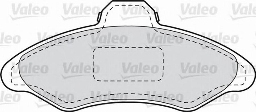 Valeo 540 446 - Brake Pad Set, disc brake autospares.lv