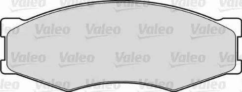 Valeo 540460 - Brake Pad Set, disc brake autospares.lv