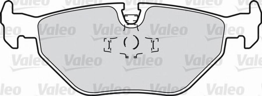 Valeo 540 405 - Brake Pad Set, disc brake autospares.lv