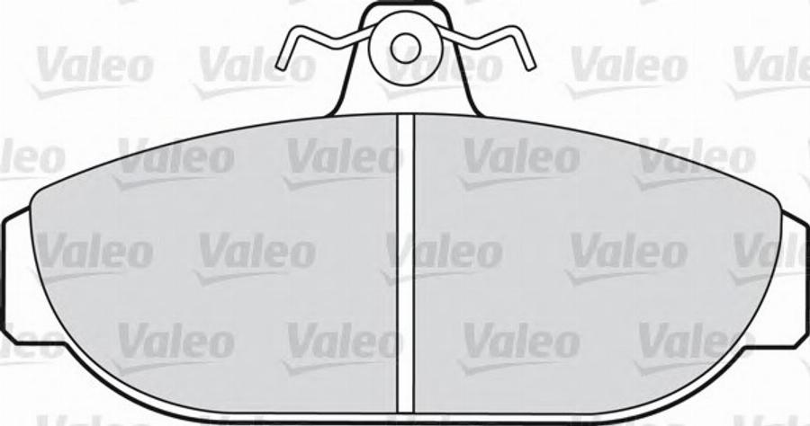 Valeo 540 414 - Brake Pad Set, disc brake autospares.lv