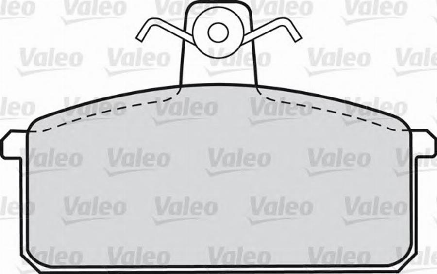 Valeo 540432 - Brake Pad Set, disc brake autospares.lv