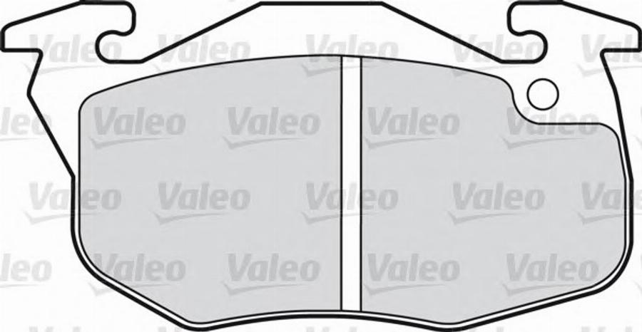 Valeo 540 477 - Brake Pad Set, disc brake autospares.lv