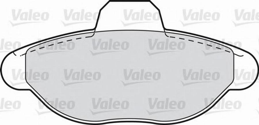 Valeo 540 554 - Brake Pad Set, disc brake autospares.lv