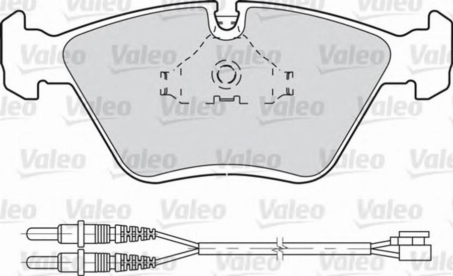 Valeo 540 565 - Brake Pad Set, disc brake autospares.lv