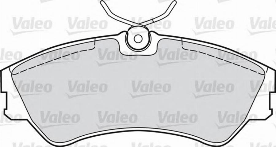 Valeo 540 562 - Brake Pad Set, disc brake autospares.lv