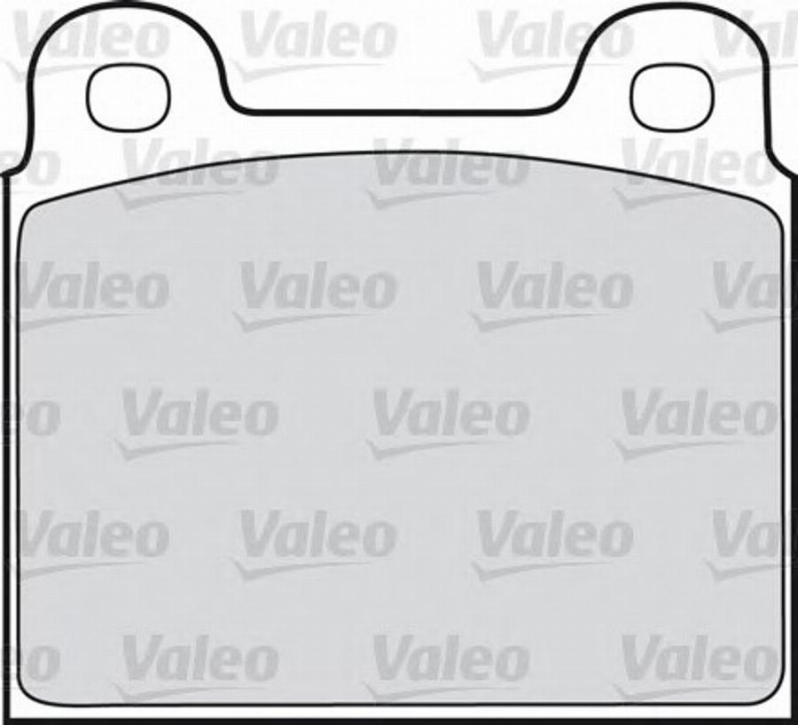 Valeo 540 039 - Brake Pad Set, disc brake autospares.lv