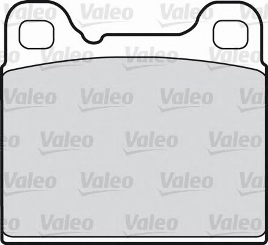 Valeo 540022 - Brake Pad Set, disc brake autospares.lv