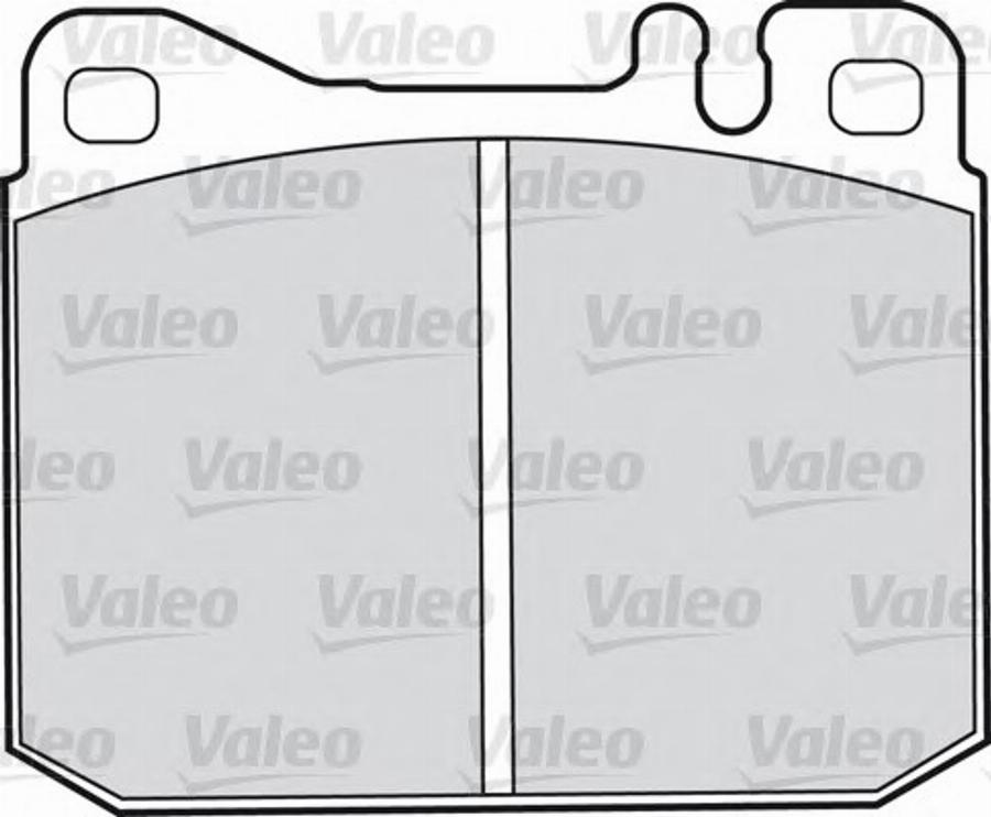 Valeo 540 162 - Brake Pad Set, disc brake autospares.lv