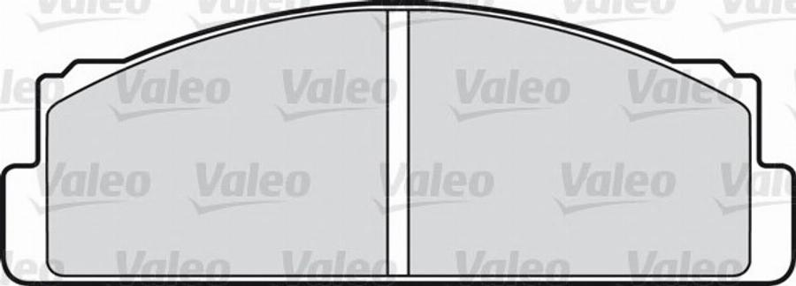 Valeo 540866 - Brake Pad Set, disc brake autospares.lv