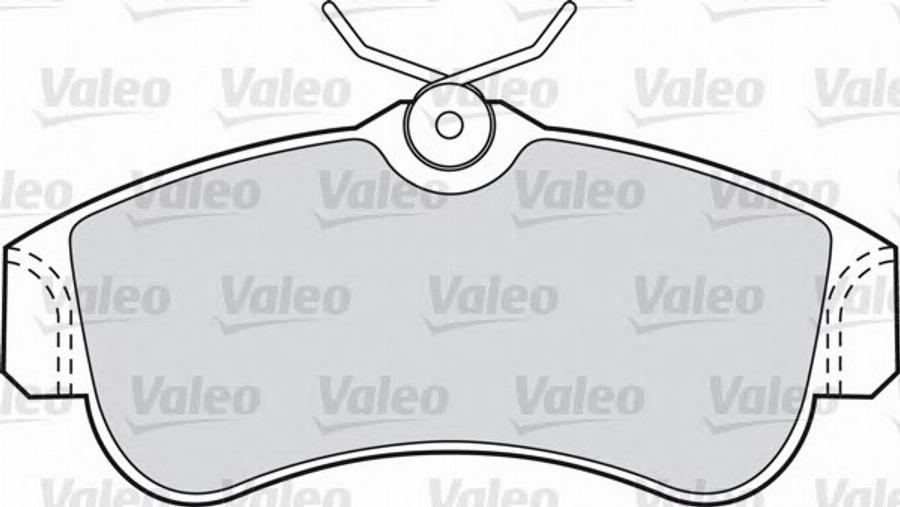 Valeo 540806 - Brake Pad Set, disc brake autospares.lv