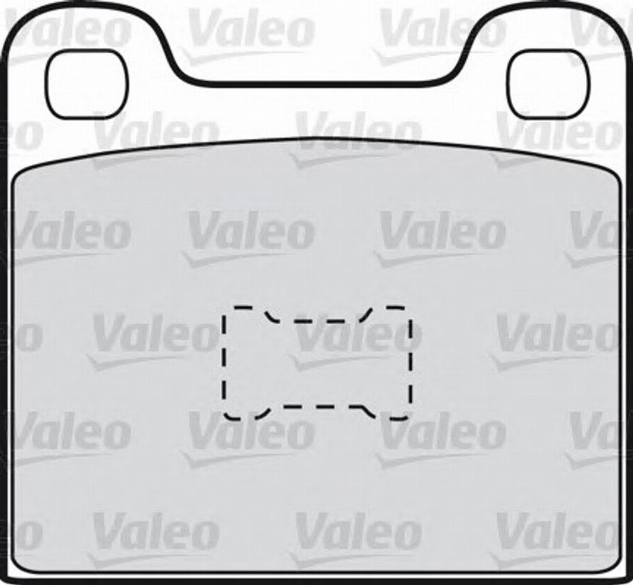 Valeo 540 301 - Brake Pad Set, disc brake autospares.lv