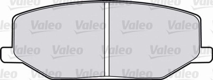 Valeo 551707 - Brake Pad Set, disc brake autospares.lv