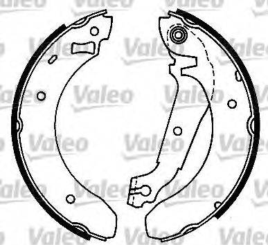 Valeo 553630 - Brake Shoe Set autospares.lv