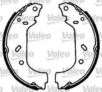Valeo 553748 - Brake Shoe Set autospares.lv