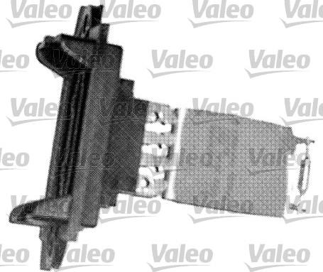 Valeo 509510 - Regulator, passenger compartment fan autospares.lv