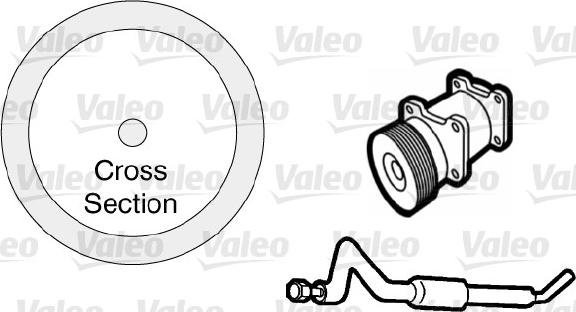 Valeo 509766 - Seal, coolant tube autospares.lv
