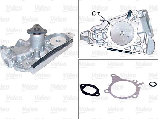 Valeo 506948 - Water Pump autospares.lv