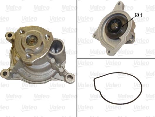 Valeo 506950 - Water Pump autospares.lv