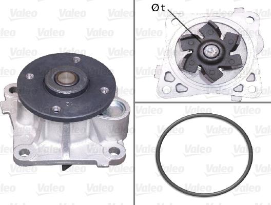 Valeo 506962 - Water Pump autospares.lv