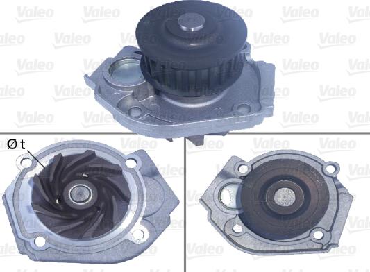 Valeo 506967 - Water Pump autospares.lv