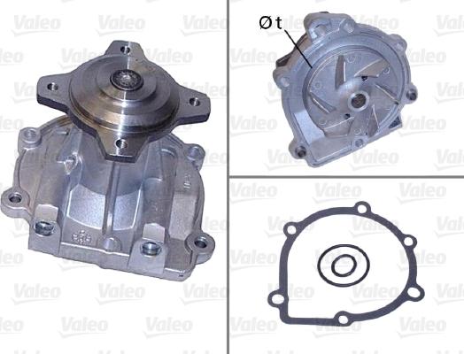 Valeo 506904 - Water Pump autospares.lv