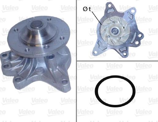 Valeo 506906 - Water Pump autospares.lv