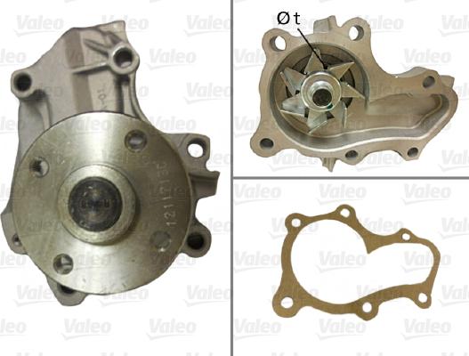 Valeo 506900 - Water Pump autospares.lv