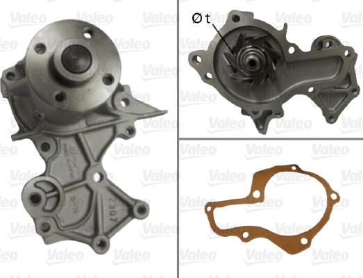 Valeo 506908 - Water Pump autospares.lv