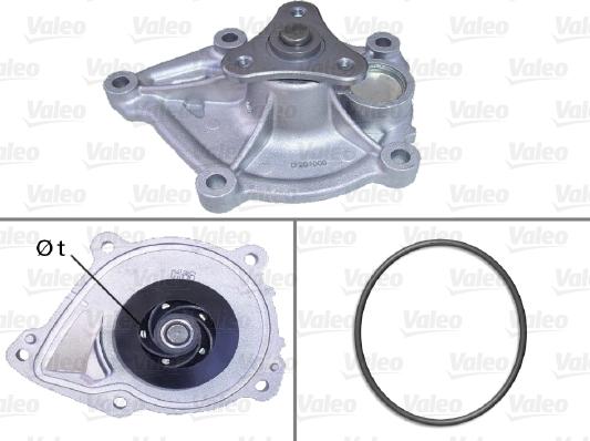 Valeo 506914 - Water Pump autospares.lv