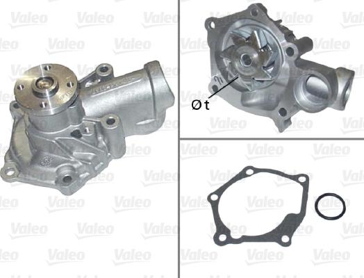 Valeo 506934 - Water Pump autospares.lv