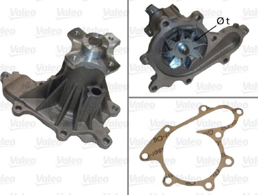 Valeo 506927 - Water Pump autospares.lv