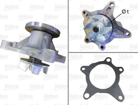 Valeo 506977 - Water Pump autospares.lv