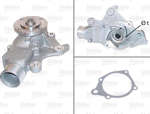 Valeo 506446 - Water Pump autospares.lv