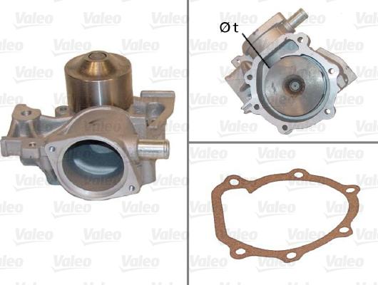 Valeo 506440 - Water Pump autospares.lv