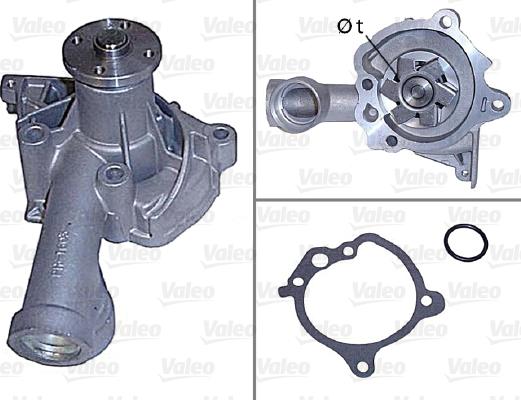 Valeo 506404 - Water Pump autospares.lv