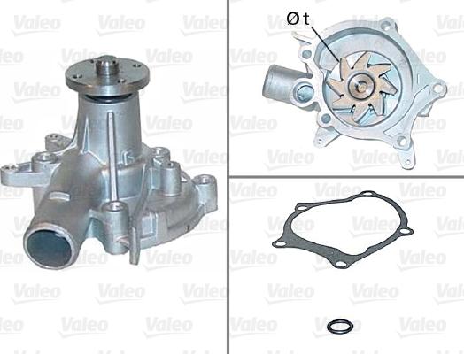 Valeo 506405 - Water Pump autospares.lv