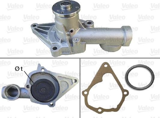 Valeo 506406 - Water Pump autospares.lv