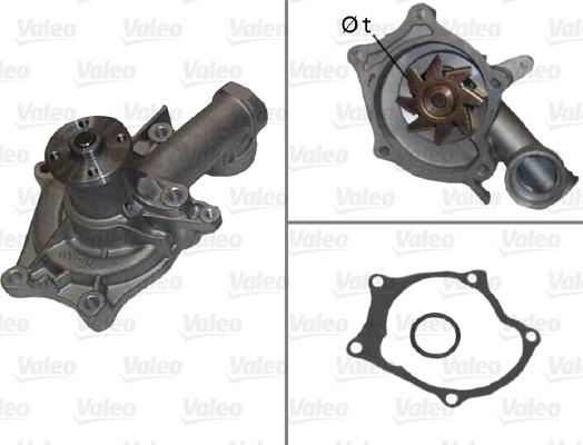 Valeo 506407 - Water Pump autospares.lv